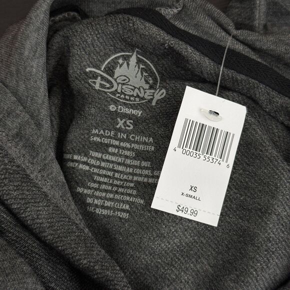 Disney Hoodie Womens XS Minnie Mickey Mouse Magical Burnout DisneyWorld Sweater - Picture 4 of 10